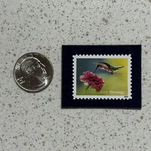 Imán de sello delgado Hummingbird USPS 2024 servicio postal de Estados Unidos #50634 - Imagen 1 de 2