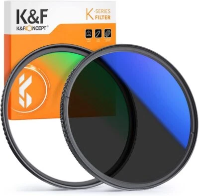 K&F Concept 2 in 1 UV + CPL Lens Filter Kit Protection Polarizing for Camera Len - Image 1 of 4