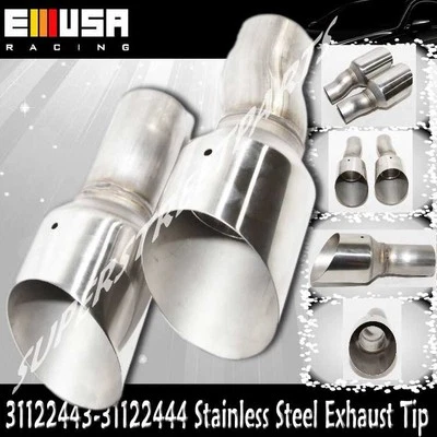 1 par de puntas de escape de acero inoxidable y equipo original para Ford Mustang 2012 NUEVO Foto 1 de 4