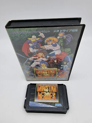 Gunstar Heroes No Manual Megadrive Japan Used - Image 1 of 4