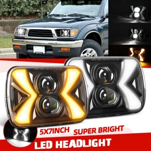 Faro LED 5x7" 7x6" haz alto-bajo DRL para camioneta Toyota 1982-1995 4Runner - Imagen 1 de 16