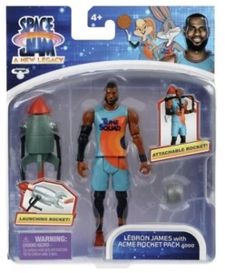 Space Jam A New Legacy LeBron James With Acme Rocket Pack 4000 Action Figure NEW - Bild 1 von 1