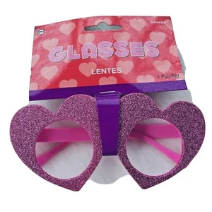 Herz Brille Linsenfreies Design Halloween Kostüm - Bild 1 von 8