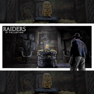 Original Giclée Kunstdruck Filmposter Indiana Jones Raiders Lost of the Ark - Bild 1 von 1