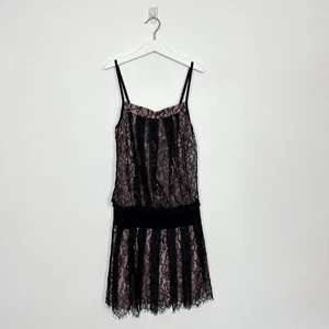 Monkey Wear Girls Lace Drop Waist Dress Sz 10 - Picture 1 of 5