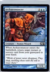 Archaeomancer 43 Magic 2014 (M14) - Magic The Gathering MTG - NM - Picture 1 of 2