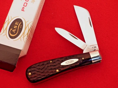 Case XX USA 6217 Loom fixer 完好带盒耐力木 1974 刀 — 第 1/4 张图片