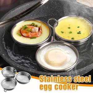 Heart Shaped Egg Cooker 3-in-1 Boiled Egg Artifact Kitchen Cooking Tool - Picture 1 of 16