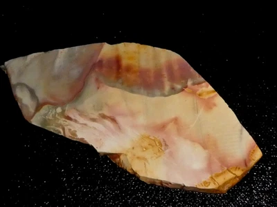 Willow Creek Jasper slab -4 1/2"   x  2 1/4" rough--cabbing--display-geology Foto 1 de 3