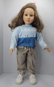 MY TWINN doll Audrey face Light Brown hair blue eyes 1997 Body 1999 Freckles - Picture 1 of 21