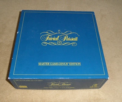 Trivial Pursuit Master Game Genus Edition 1983 Good Condition vintage - Image 1 of 4