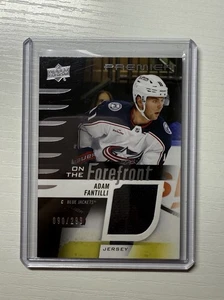 ADAM FANTILLI 2023-24 PREMIER ON THE FOREFRONT ROOKIE JERSEY /299 - Picture 1 of 2