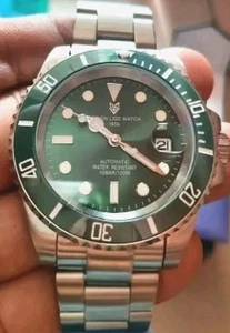Orologio DESIGN LIGE WATCH Mov. Automatico, Data, Water resistant 100 metri. - Foto 1 di 9