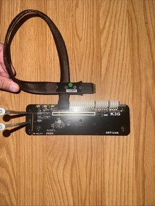 PCI-E 4.0 x4 Riser Extender for M.2 NVMe to PCIe 4.0 x16 External Graphics Card - Bild 1 von 5