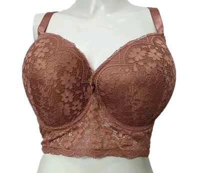 Daisy Fuentes Women's Size 42D Bra Wired Full Coverage Lace(#C8 - Image 1 of 4