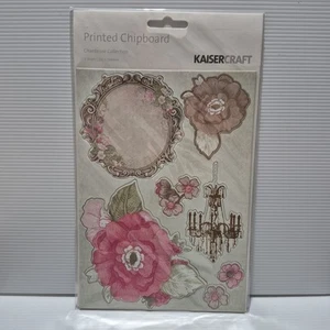 Kaisercraft "Chanteuse" - Printed Chipboard Embellishments Scrapbook - Picture 1 of 1