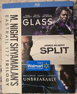 M Night Shyamalan's Eastrail 177 Trilogy Blu-Ray Set w/ Slipcover NEW*READ - Image 1 of 2