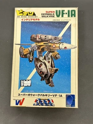 Vintage Macross Super Gerwalk Valkyrie VF-1A Model Kit Japan Nichimo 1/200 Boxed - Image 1 of 4