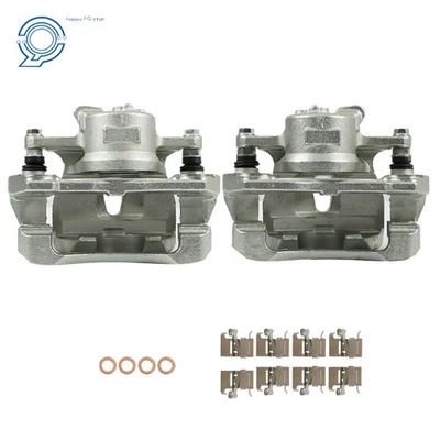 For Toyota Matrix Corolla Scion xD Pontiac Vibe Brake Calipers w/Brackets Foto 1 de 4