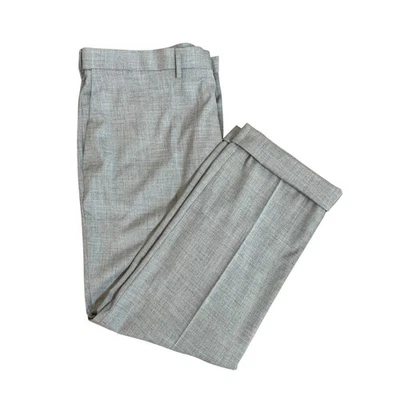 Pantalones de vestir de viajero Saddlebred para hombre 42x32 cómodos flexibles expandibles grises Foto 1 de 4