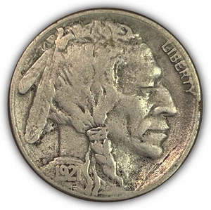 1921-S Büffelnickel sehr schöne Münze #27679 - Bild 1 von 3