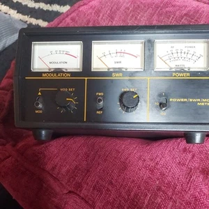 POWER/SWR/MOD METER - Photo 1/4