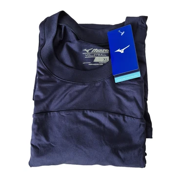 Camisa de Voleibol Mizuno para Mujer XL Azul Marino Techno VII DryLite Manga Larga NUEVA Foto 1 de 4