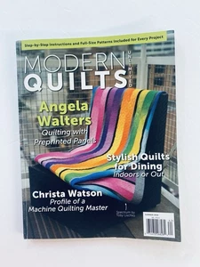 MODERN QUILTS UNLIMITED SUMMER 2016, 14 Quilting Projects, Discontinued Magazine - Picture 1 of 19