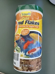 Tetra Pond Flakes Complete Nutrition for Smaller Pond Fish - 6.35 oz - Picture 1 of 3
