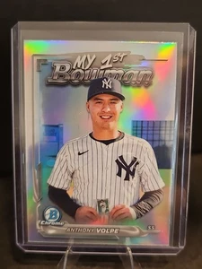 2024 Bowman Chrome M1B-30 Anthony Volpe My 1st Bowman Refractor New York Yankees - Bild 1 von 2