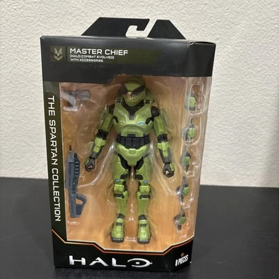 HALO Spartan Collection Series Wave 5 MASTER CHIEF Combat Evolved Action Figure - Image 1 of 4