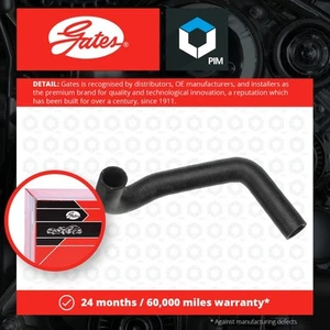 Radiator Hose fits FORD ESCORT 1.1 Lower 68 to 86 Coolant Gates 105E8286 Quality - Picture 1 of 2