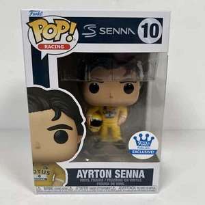 Funko POP! Ayrton Senna (traje de carreras de loto) #10 Funko exclusivo ¡con POP! Protector - Imagen 1 de 21