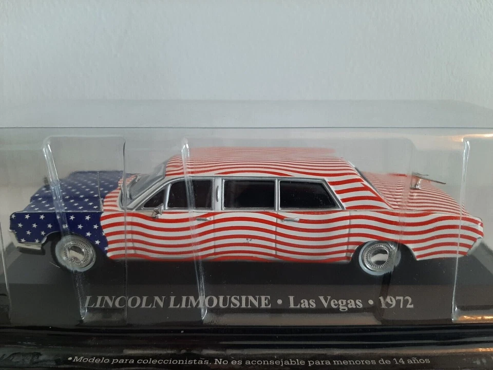 TAXI DU MONDE. LINCOLN LIMOUSINE LAS VEGAS 1972 - Photo 1/1