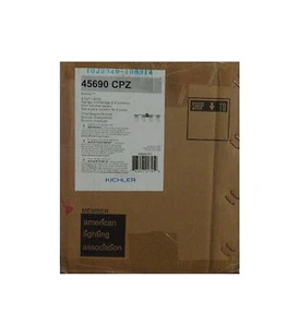 KICHLER Brinley 4-Light Champagne Bronze Bathroom Vanity Light w/ Clear Glass - Picture 1 of 2