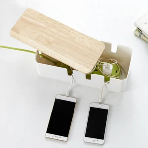 Cable Cover Box Wire Management Box Cable Organiser Box Cord Hider Box - Picture 1 of 12