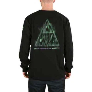 Makia X Huf Trifecta L/S Camiseta - Negro - Imagen 1 de 6