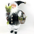 Large Woodland Santa Clause Figure 16 in Doll Figurine Windy Hill Collection New