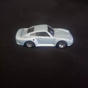 Vintage Hot Wheels Blue Porsche car. 1987 1:64 die cast car - Picture 1 of 3