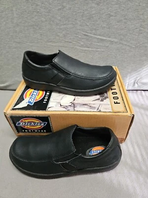 Zapatos Dickies Mujer Negros Sin Cordones Talla 7.5 (A12) Foto 1 de 4