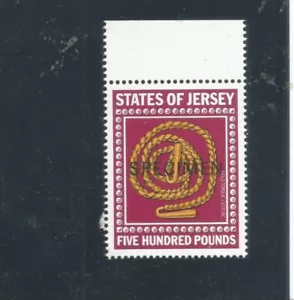 Jersey "£500 Royal Court Revenue Specimen stamp superb unmounted mint - Picture 1 of 2