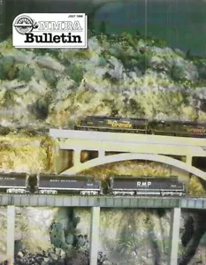 NMRA Bulletin Magazine July 1986 Tunnels Bulk Loads Louvers N Scale Resteraunt - Picture 1 of 11