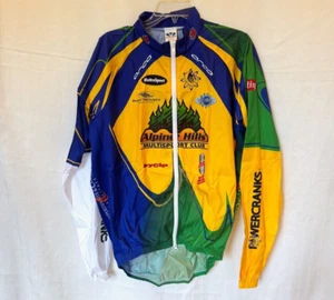 Voler Vortex Ripstop Race Raglan Full Zip Long Sleeve Cycling Jacket Size L USA - Picture 1 of 6