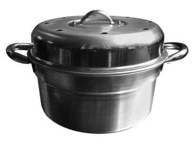 Forno fornetto pentola versilia in alluminio diametro 24 per torte ciambelle - Immagine 1 di 3