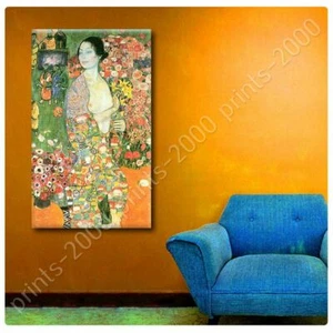 The Dancer by Gustav Klimt | Poster or Wall Sticker Decal | Wall art decor HD - Picture 1 of 18
