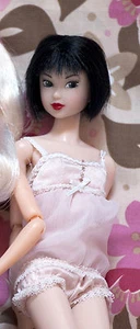 Momoko Petworks CCS lingerie "Follow My Back" '07 All-in-one baby pink 1/6 size - Imagen 1 de 2