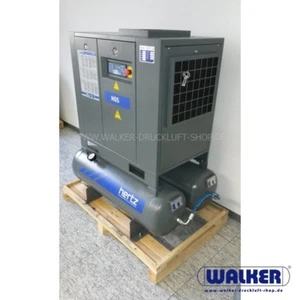 SCHRAUBENKOMPRESSOR HERTZ HGS 3 F - 3,0KW 0,30 M³/MIN AUF 2x80-l-BEHÄLTER - Bild 1 von 2