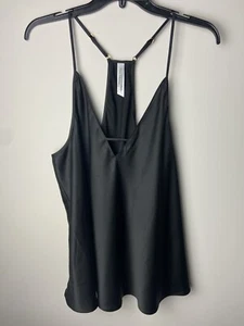 Flora Nikrooz Sleep Top schwarz Trägertop Damen verstellbare Träger Größe XS - Bild 1 von 3