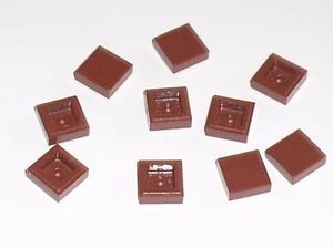10 x Platte Platte Fliese Ref. 3070b rotbraun LEGO / 10182 10194 10196 10152 10213.. - Bild 1 von 1