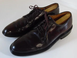 British Walkers 6143 Herrenschuh schlicht Zehe Blucher Shell Cordovan elegant Größe 10 - Bild 1 von 6